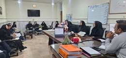 هماهنگی جهت اجرای برنامه های هفته سلامت در شبکه بهداشت و درمان ارسنجان